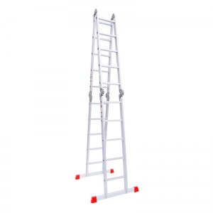 تصویر نردبان 4 تکه 20 پله( 6 متری ) مفصل دار هارمونی
